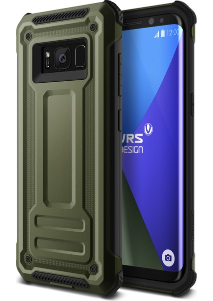 Galaxy S8 Plus Terra Guard Kılıf Military Green