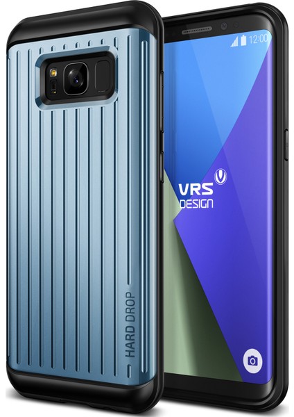 Galaxy S8 Plus Waved Hard Drop Kılıf Waved Blue Coral