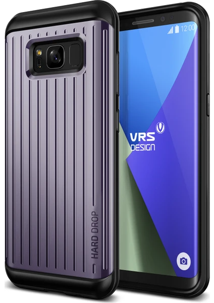 VRS Design Galaxy S8 Waved Hard Drop Kılıf Waved Waved Orchid