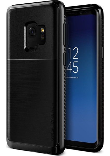 Galaxy S9 High Pro Shield Kılıf Metallic Black