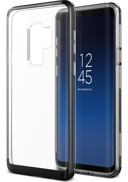 Galaxy S9 Plus Crystal Bumper Kılıf Metallic Black