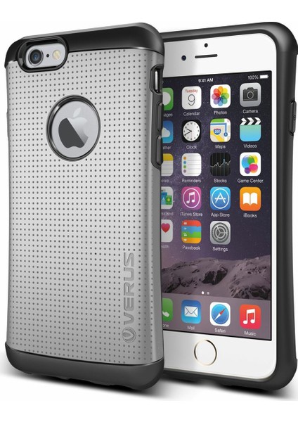 iPhone 6 Plus / 6S Plus Thor Hard Drop Kılıf Light Silver