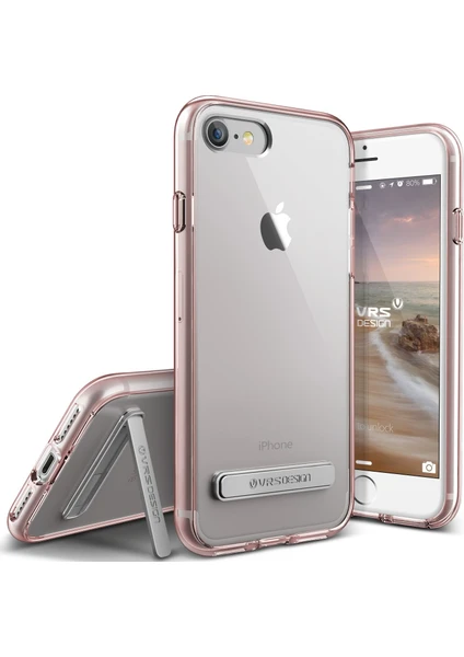 VRS Design iPhone 8 / 7 Crystal Mixx Kılıf Rose Gold