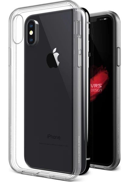 VRS Design iPhone X Crystal Touch Kılıf Clear