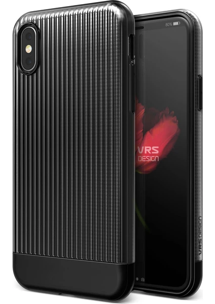 VRS Design iPhone X Shine Coat Kılıf Black