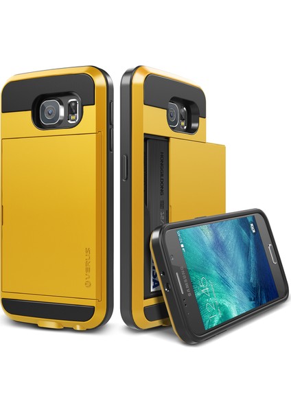 Verus Galaxy S6 Case Damda Slide Kılıf Special Yellow