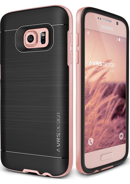 VRS Galaxy S7 High Pro Shield Kılıf Rose Gold