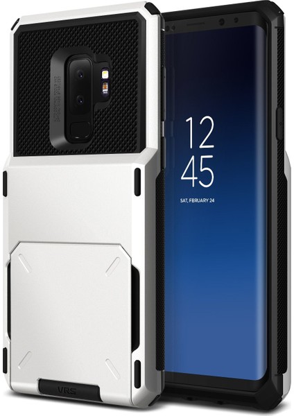 VRS Galaxy S9 Plus Damda Folder Kılıf Cream White