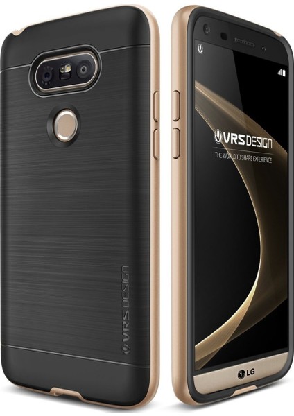 VRS LG G5 High Pro Shield Kılıf Shine Gold