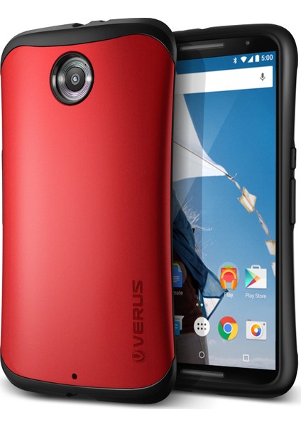 VRS Nexus 6 Thor Hard Drop Kılıf Crimson Red