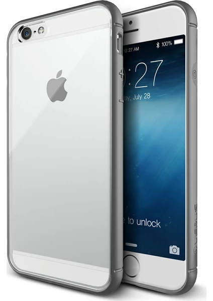 VRS iPhone 6 Plus / 6S Plus Crystal Mixx Kılıf Gray