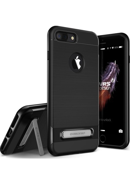 VRS iPhone 7 Plus High Pro Shield Kılıf Jet Black