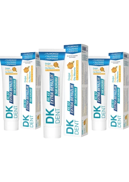 Dk Dent Doğal Propolis Diş Macunu 75 ml x 3 Adet