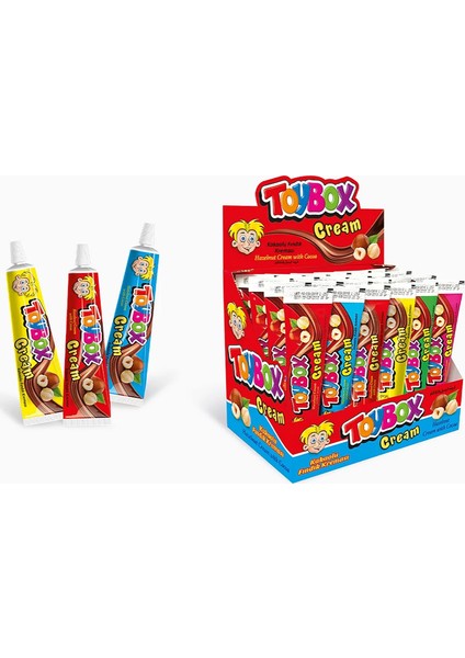 Krem Tüp Çikolata 24' lü