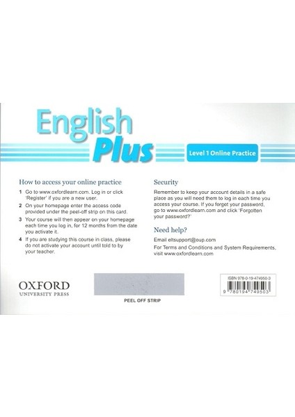 English Plus Workbook 1 With Multirom