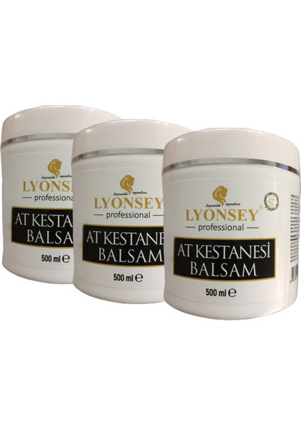 At Kestanesi Masaj Kremi 500 ml 3 Adet