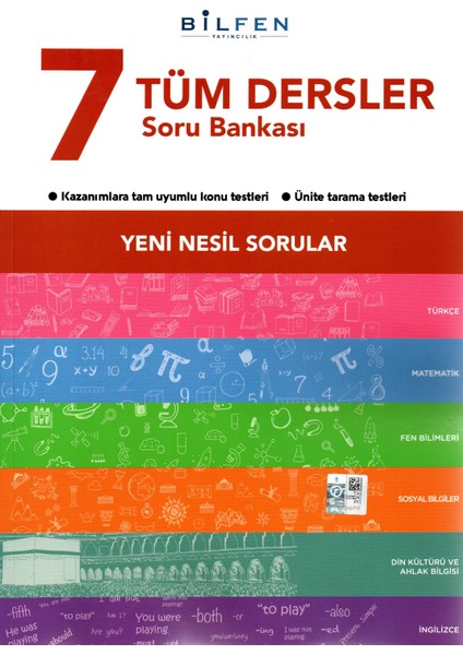 7. Sınıf Tüm Dersler Soru Bankası