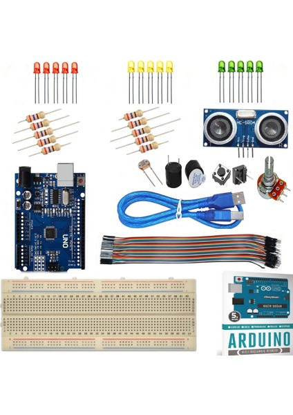 Ekonomik Arduino Başlangıç Seti Kitap Hediyeli