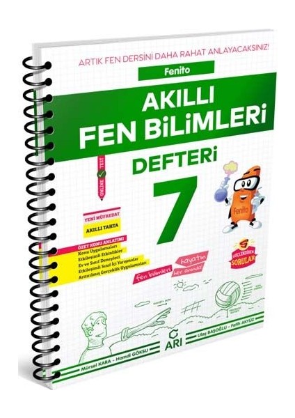 Arı Yayıncılık 7.Sınıf  Fen Tekn. Defteri