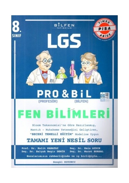 8.Sınıf Fen 8 Pro&Bıl Soru Bankası