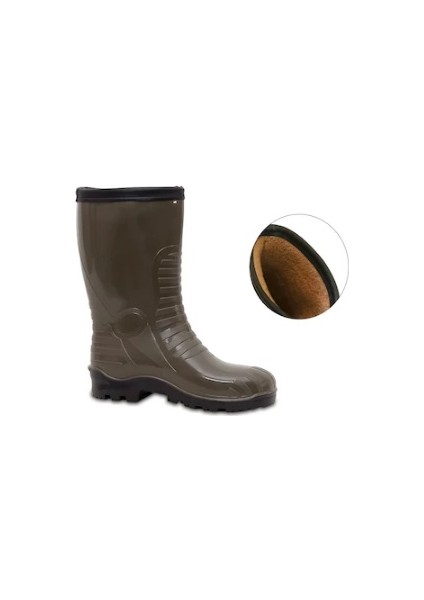 Peluşlu Pvc Soğuk Hava Kar Çizmesi