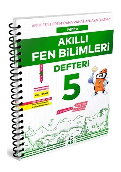 Arı Yayıncılık 5.Sınıf  Fen Tekn. Defteri