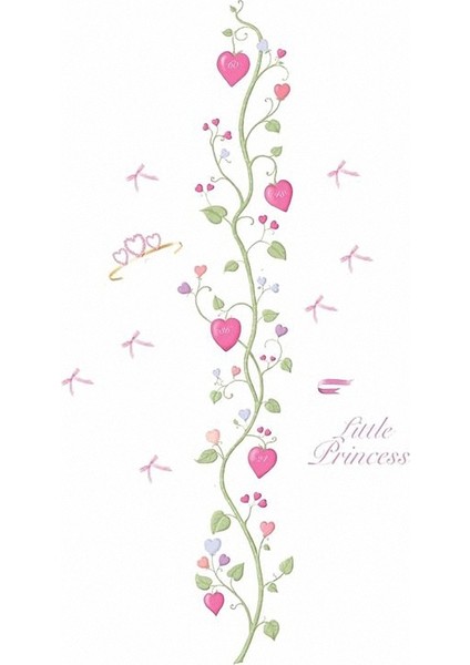 Roommates RMK1307GC Dekoratif Çiçek Küçük Prenses Duvar Sticker fiyatları