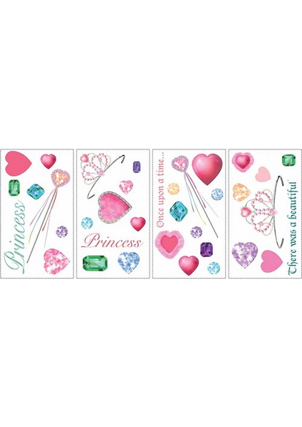 Roommates Tgprıncsscs Fosforlu Iskelet Duvar Sticker