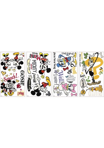 Roommates RMK2327SCS Mickey Mouse ve Arkadaşları Duvar Sticker