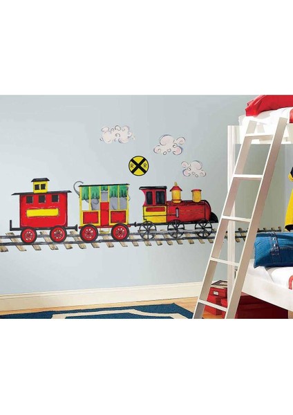 Roommates RMK1391SLG Tren Büyük Boy Duvar Sticker modelleri