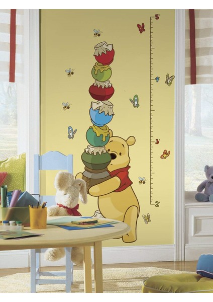 Roommates RMK1501GC Winnie The Pooh ve Büyüme Tablosu Duvar Sticker modelleri