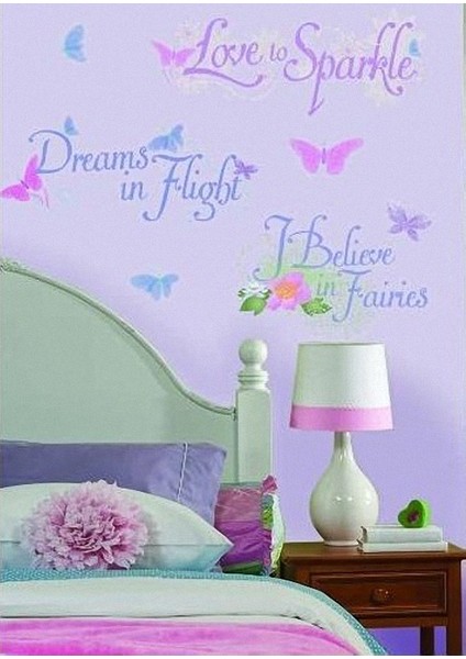 Roommates RMK1515SCS Disney Kelebekler Duvar Sticker fiyatları