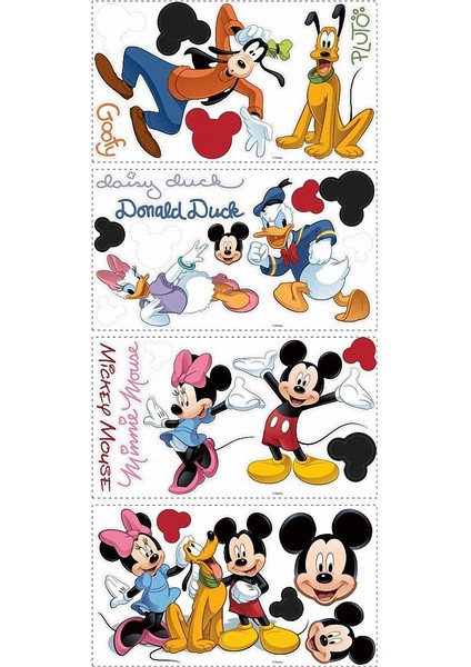 Roommates RMK1507SCS Mickey Mouse ve Arkadaşları Duvar Sticker