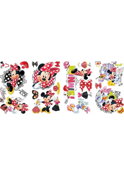 Roommates RMK2121SCS Minnie Mouse Alışverişte Duvar Sticker