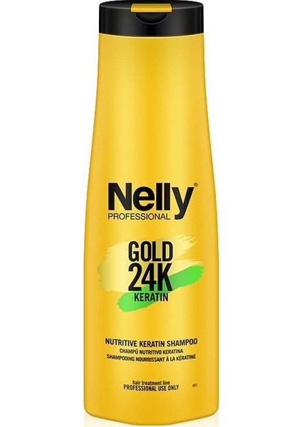 Altın Gold Keratin 24K Şampuan 400 ml