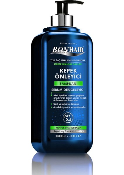 Kepek Önleyici Şampuan Sebum Dengeleyici 1000 ml