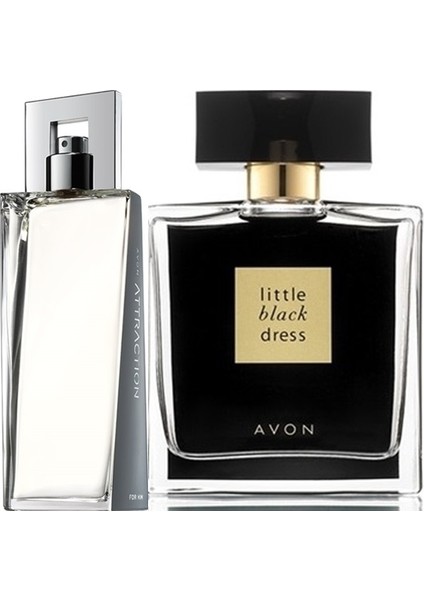 Little Black Dress 50 ml Kadın Edp+Avon Attraction 75 ml Erkek Edt