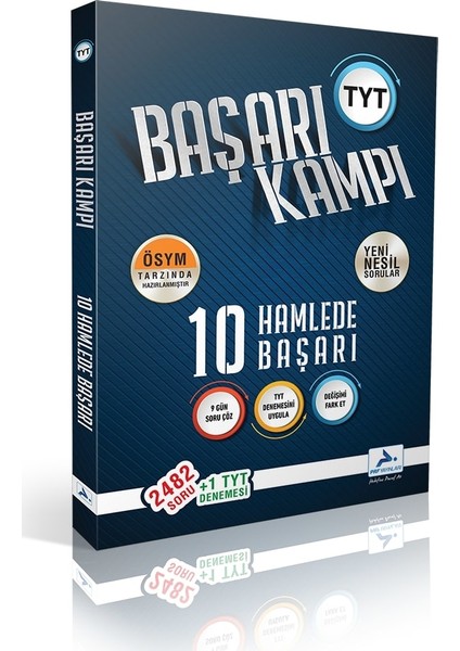 TYT 10 Hamlede Başarı Kampı Video Çözümlü Soru Bankası + Deneme Sınavı