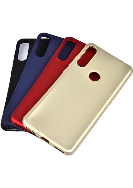 Alcatel 3X 2019 Kılıf Klasik Mat Renkli Yumuşak Premier Silikon + Cam Ekran Koruyucu Siyah fiyatları