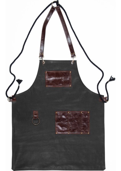 Nakışlı Boyundan Askılı İş Cafe Restaurant Şef Garson Aşçı Kuaför Sanat Tattoo Barista Önlüğü