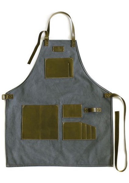 Nakışlı Boyundan Askılı İş Cafe Restaurant Şef Garson Aşçı Kuaför Sanat Tattoo Barista Önlüğü