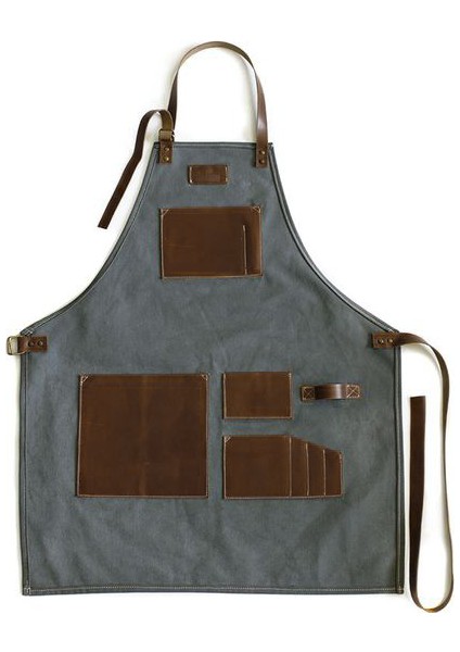 Nakışlı Boyundan Askılı İş Cafe Restaurant Şef Garson Aşçı Kuaför Sanat Tattoo Barista Önlüğü