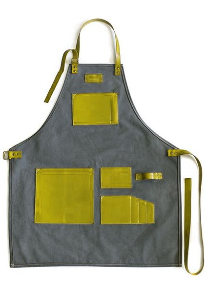 Nakışlı Boyundan Askılı İş Cafe Restaurant Şef Garson Aşçı Kuaför Sanat Tattoo Barista Önlüğü