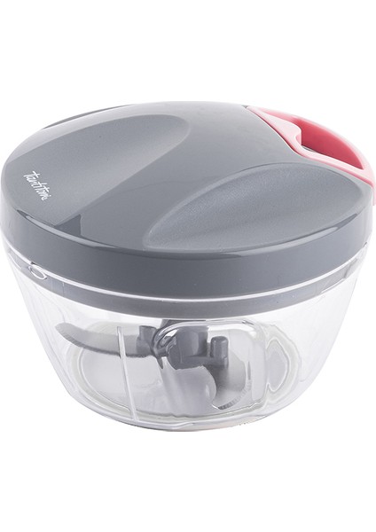 Açık Pembe Gri Pratik Doğrayıcı 400 ml