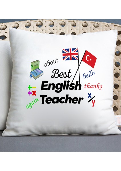 Ingilizce Temalı Yastık