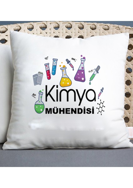 Kimya Mühendisi Temalı Yastık