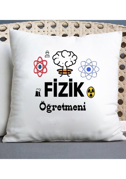 Fizik Öğretmeni Temalı Yastık