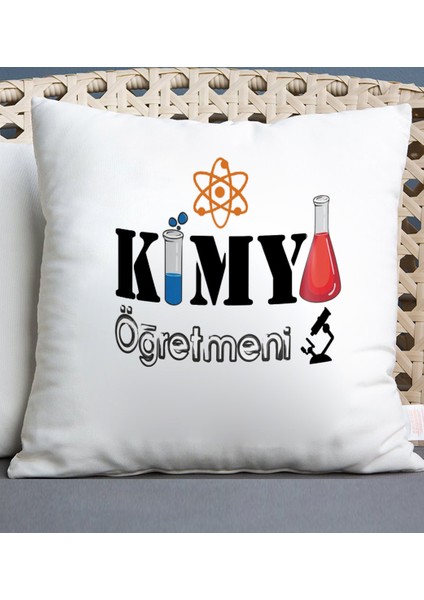 Kimya Öğretmeni Temalı Yastık