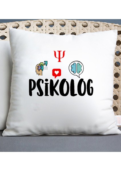 Psikolog Temalı Yastık