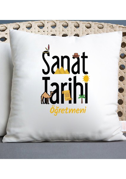 Sanat Tarihi Öğretmeni Temalı Yastık